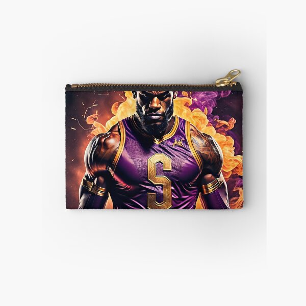 Item preview, Superhero LeBron Purple and Gold Art designed and sold by InGame Basketball.