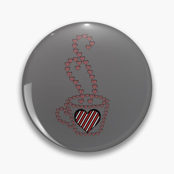 Item preview, hot coffee heart smell koffee designed and sold by 4rpixs.
