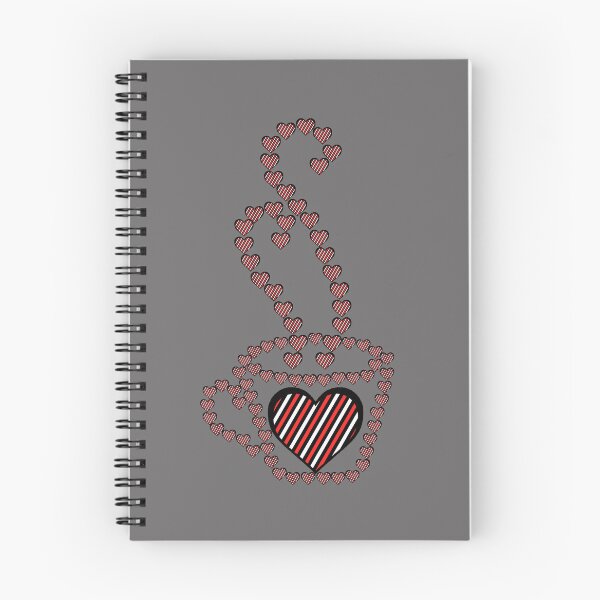 Item preview, hot coffee heart smell koffee designed and sold by 4rpixs.