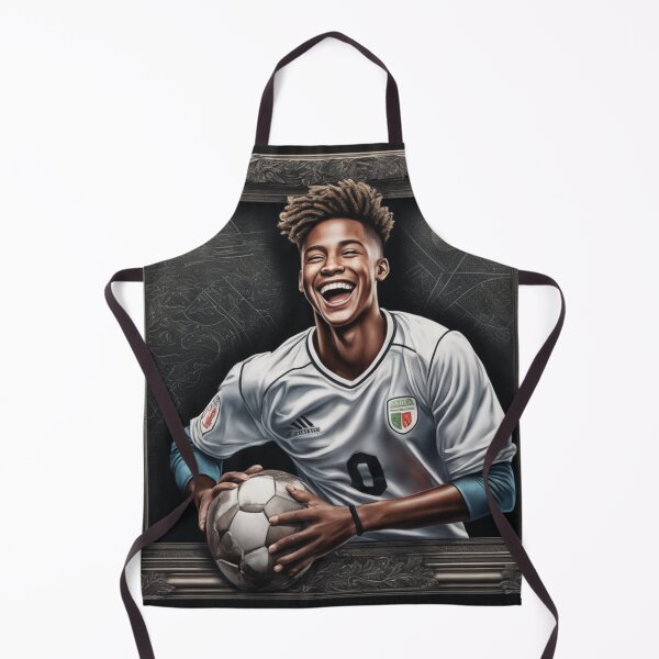 Item preview, A young man holding a football designed and sold by Msretief.