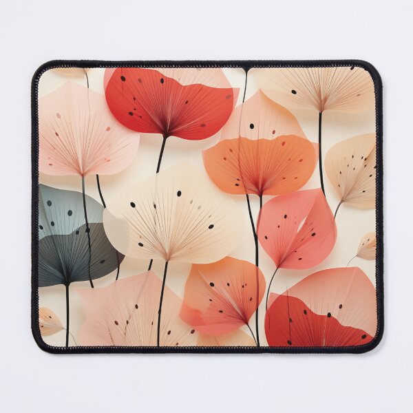 Item preview, An Abstract Botanical Leaves Boho Design designed and sold by StudioRedKoala.