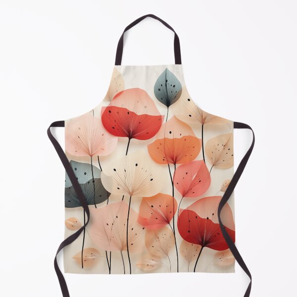 Aperçu de l'œuvre Un design bohème abstrait de feuilles botaniques créée et vendue par StudioRedKoala.