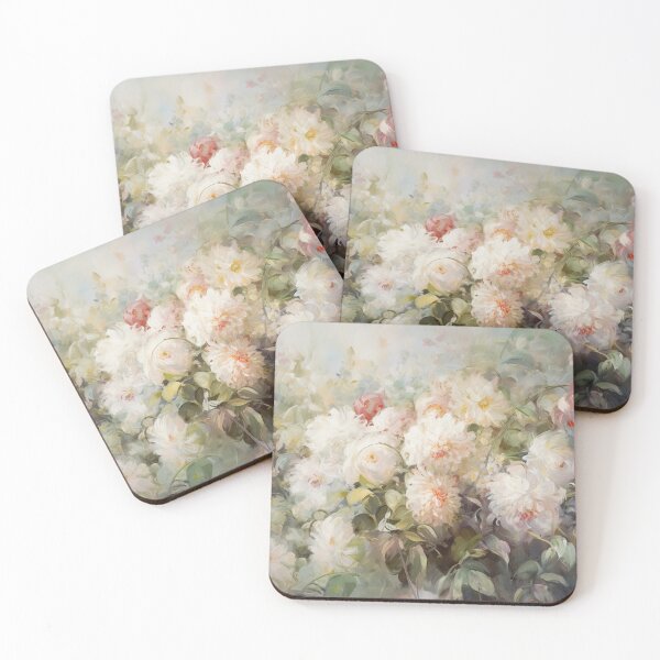 Item preview, Coquette aesthetic vintage painting of a bouquet of flowers designed and sold by Coquette Art.
