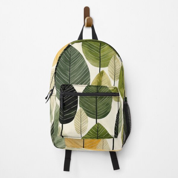 Item preview, An Abstract Botanical Leaves Boho Design designed and sold by StudioRedKoala.