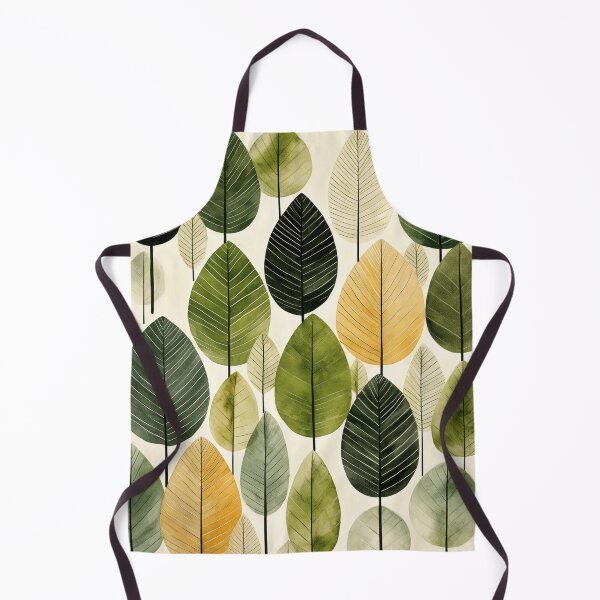 Aperçu de l'œuvre Un design bohème abstrait de feuilles botaniques créée et vendue par StudioRedKoala.