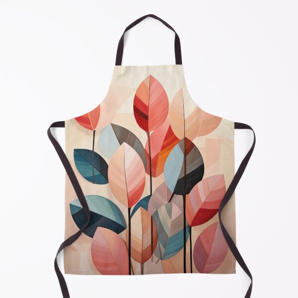 Aperçu de l'œuvre Un design bohème abstrait de feuilles botaniques créée et vendue par StudioRedKoala.
