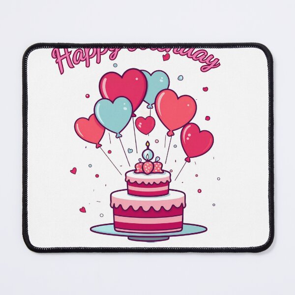 Item preview, "Joyous Celebrations: Wishing You a Happy Birthday!" designed and sold by DedeeArtthai.
