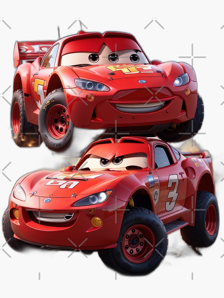 Lightning mcqueen discount stickers for crocs