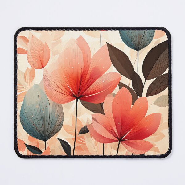 Item preview, An Abstract Botanical Leaves Boho Design designed and sold by StudioRedKoala.
