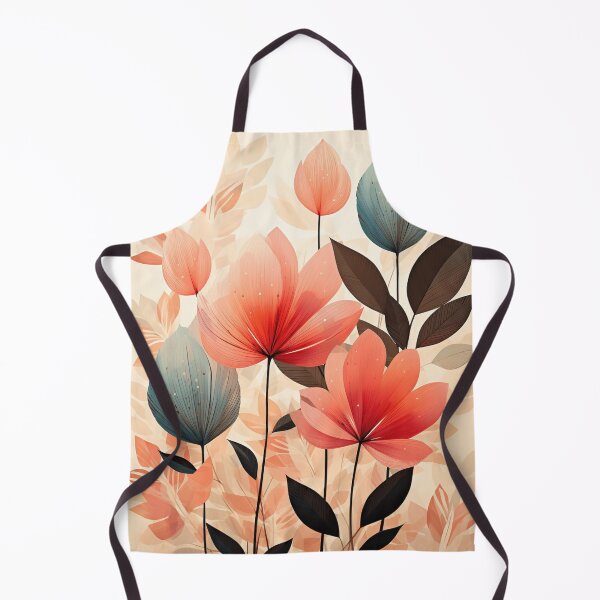 Aperçu de l'œuvre Un design bohème abstrait de feuilles botaniques créée et vendue par StudioRedKoala.