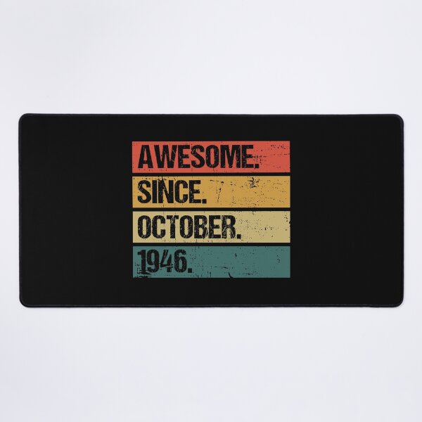 Item preview, Awesome Since October 1946 | Made In 1946 | Vintage October 1946 designed and sold by Christina-grich.