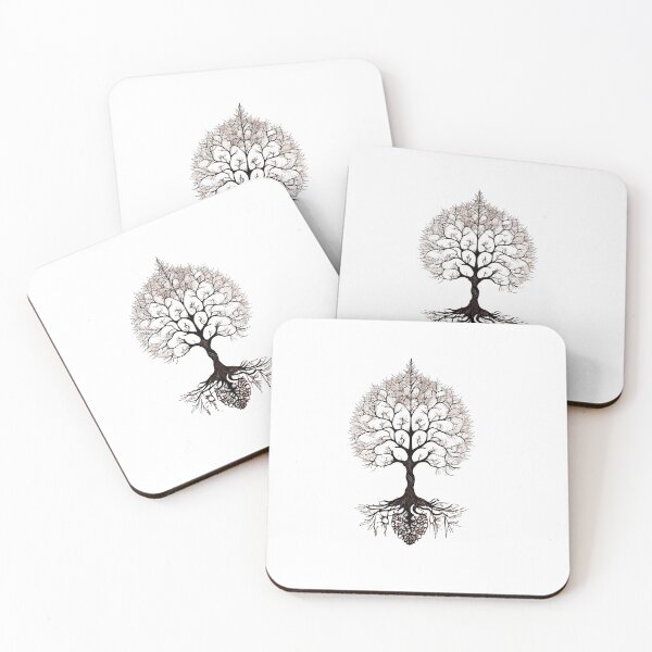 Item preview, Boho Tree of Life Illustration: Nature-Inspired Art for Your Space designed and sold by Saalim22.