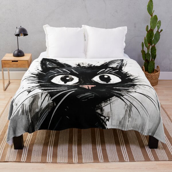 Item preview, Miaw Magic - Cute Black Cat Companion designed and sold by Adam Arts.
