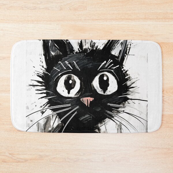 Item preview, Miaw Magic - Cute Black Cat Companion designed and sold by Adam Arts.
