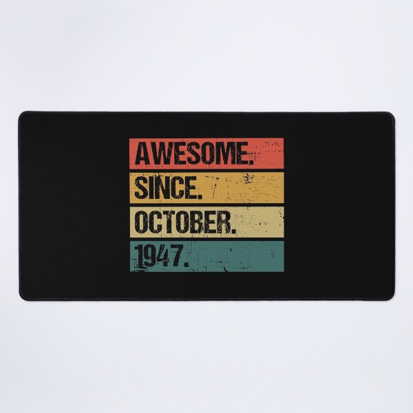 Item preview, Awesome Since October 1947 | Made In 1947 | Vintage October 1947 designed and sold by Christina-grich.