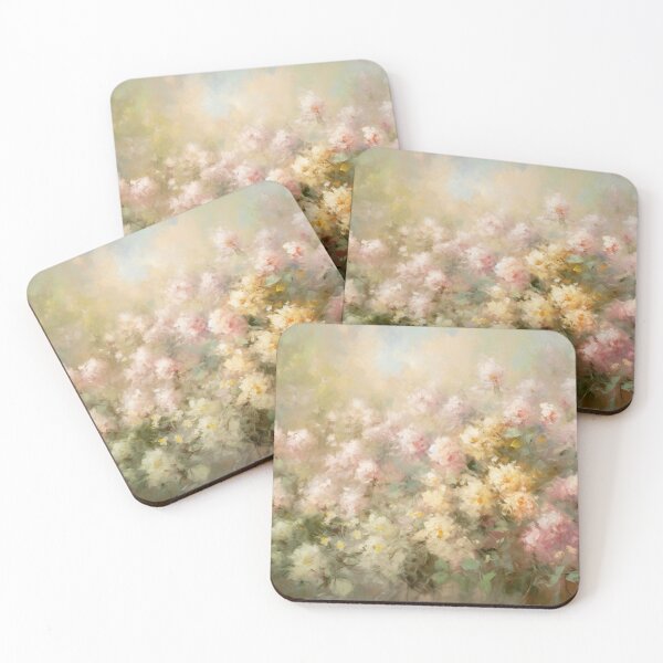Item preview, Coquette aesthetic vintage painting of a bouquet of flowers designed and sold by Coquette Art.