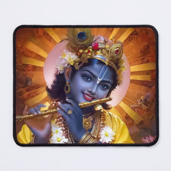 Item preview, Joyful Melodies: Smiling Lord Krishna's Flute Serenade designed and sold by banothsonu.