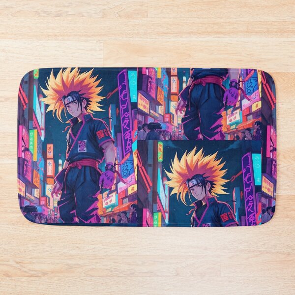 Item preview, GOJO STYLE , ANIME ARTS , NEON LIGHTS , DESIGNS , T-SHIRTS designed and sold by AyushAIImage01.
