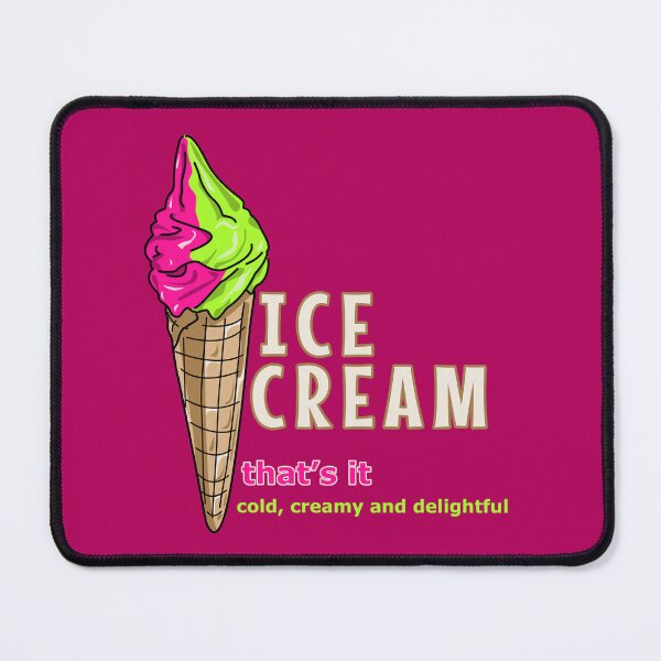 Item preview, Scoop of Joy: Vibrant Ice Cream Delight designed and sold by Fun Funky Designs.