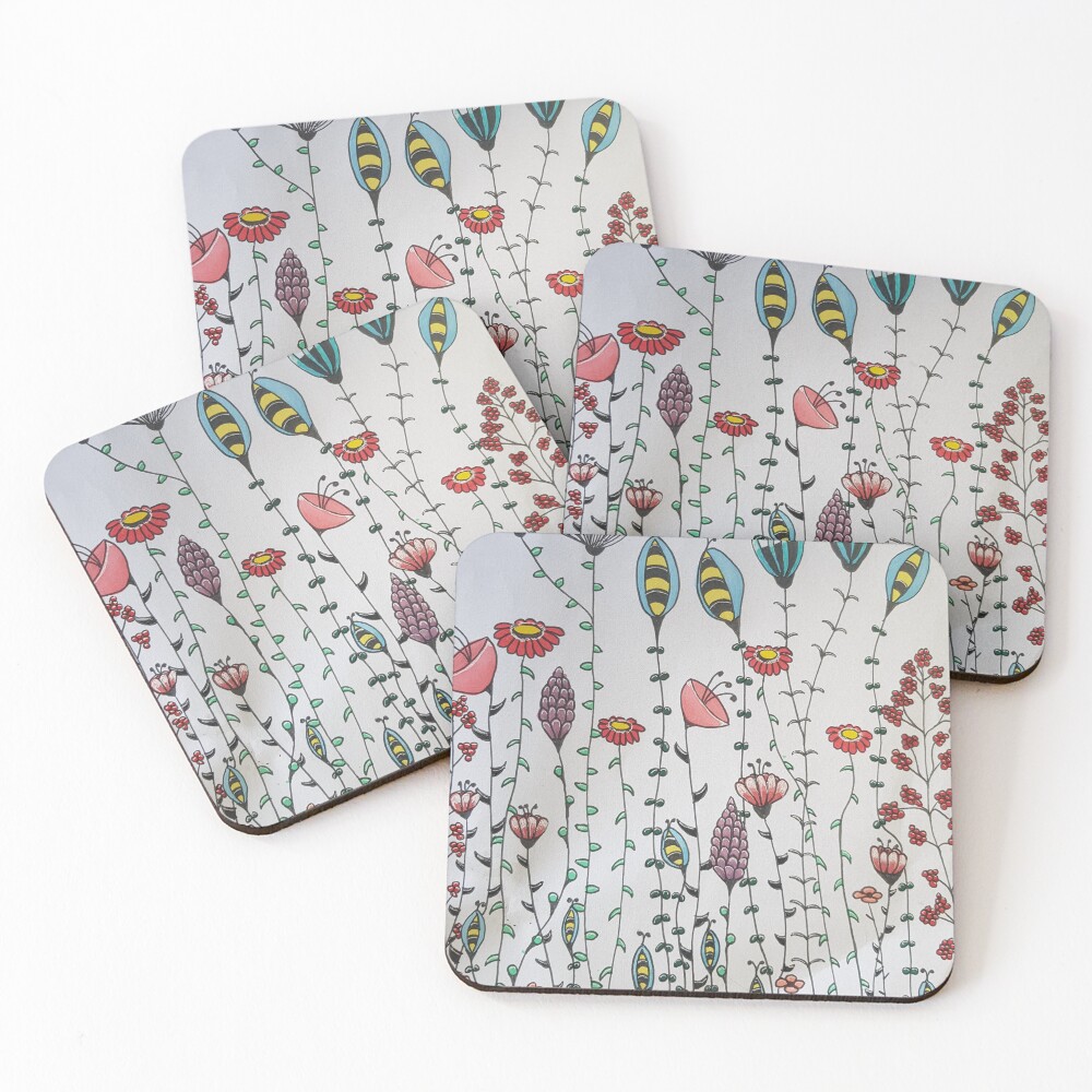 Item preview, Coasters (Set of 4) designed and sold by jennysempleart.