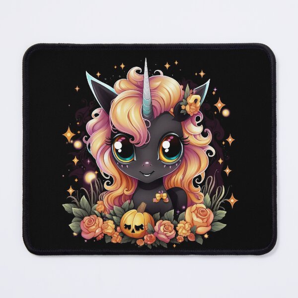 Item preview, Halloween kawaii Unicorn and pumpkin designed and sold by Niktarka.