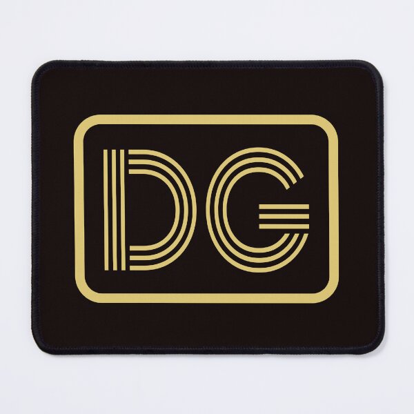 Item preview, DG Initials Gold Geometric Letters designed and sold by Jeallan Designs.