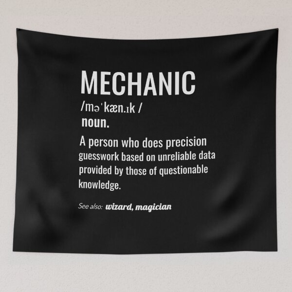 Item preview, Mechanic Definition designed and sold by Maindy.