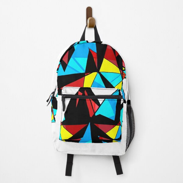 Item preview, Geometric Abstract Blue, Red,Yellow, Black designed and sold by KevenTees.