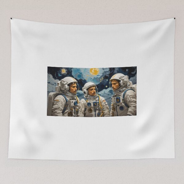 Item preview, 16:9 Astronaut Moon [Oil painting] designed and sold by Teerajade.