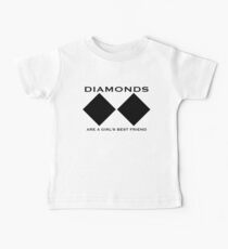 Girl's Diamonds Baby Tee