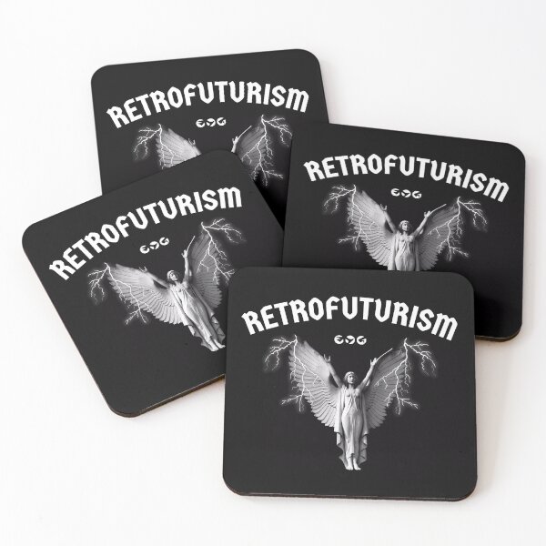 Item preview, "Angel Lightnings: Retrofuturistic Journey" designed and sold by Art-Vortex-fr.