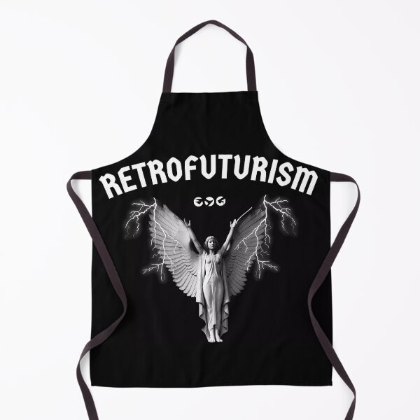 Item preview, "Angel Lightnings: Retrofuturistic Journey" designed and sold by Art-Vortex-fr.