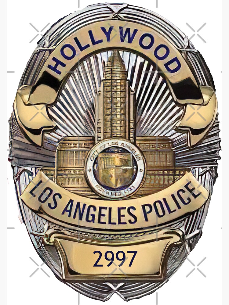 Harry Bosch LAPD Hollywood Homicide Detective Badge