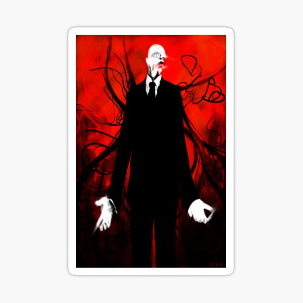 Slenderman Sticker