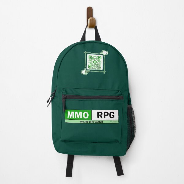 Item preview, MMO RPG - Online RPG Gamer Logo V1 (Green/White) designed and sold by Visual Resolutions.