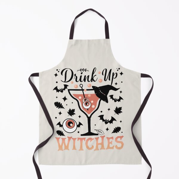 Item preview, Drink Up Witches | Funny Halloween Spooky Orange Cocktail designed and sold by PearlMoonGrapes.