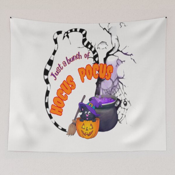 Item preview, Halloween just Hocus Pocus 3,  Halloween Lettering Spooky Halloween kawaii fun design, Vintage Halloween, Kawaii Carved Pumpkin Vibes,Witches Brew And All Things Halloween designed and sold by Adri Barnard.