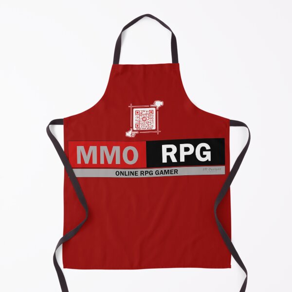 Item preview, MMO RPG - Online RPG Gamer Logo V1 (Red/Black/Gray) designed and sold by Visual Resolutions.