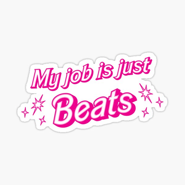 Item preview, My job is just ... beats designed and sold by RotoNation.