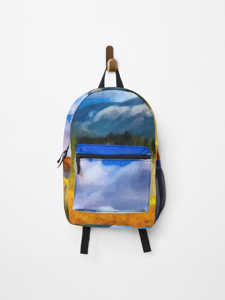 Thumbnail 1 of 3, Backpack, Katahdin Dead Tree Pond designed and sold by RivenWaters.