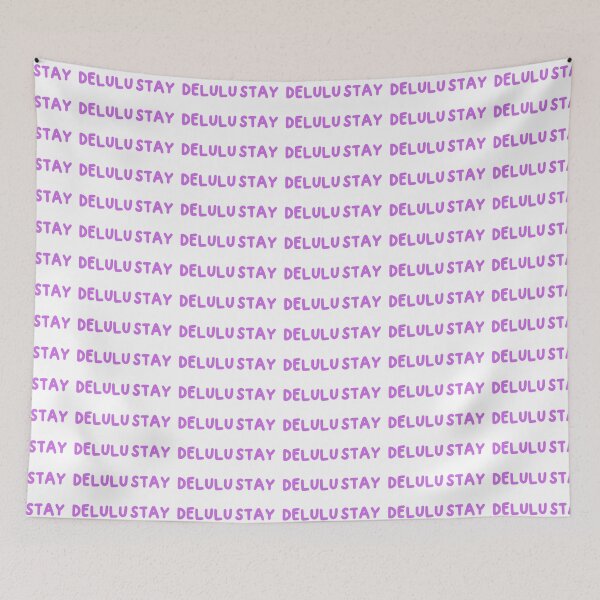 Item preview, STAY DELULU PURPLE designed and sold by zvizdetss.