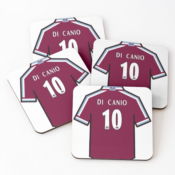 Item preview, Paolo Di Canio 1999/2001 West Ham Home Shirt designed and sold by ArtForAllAges.