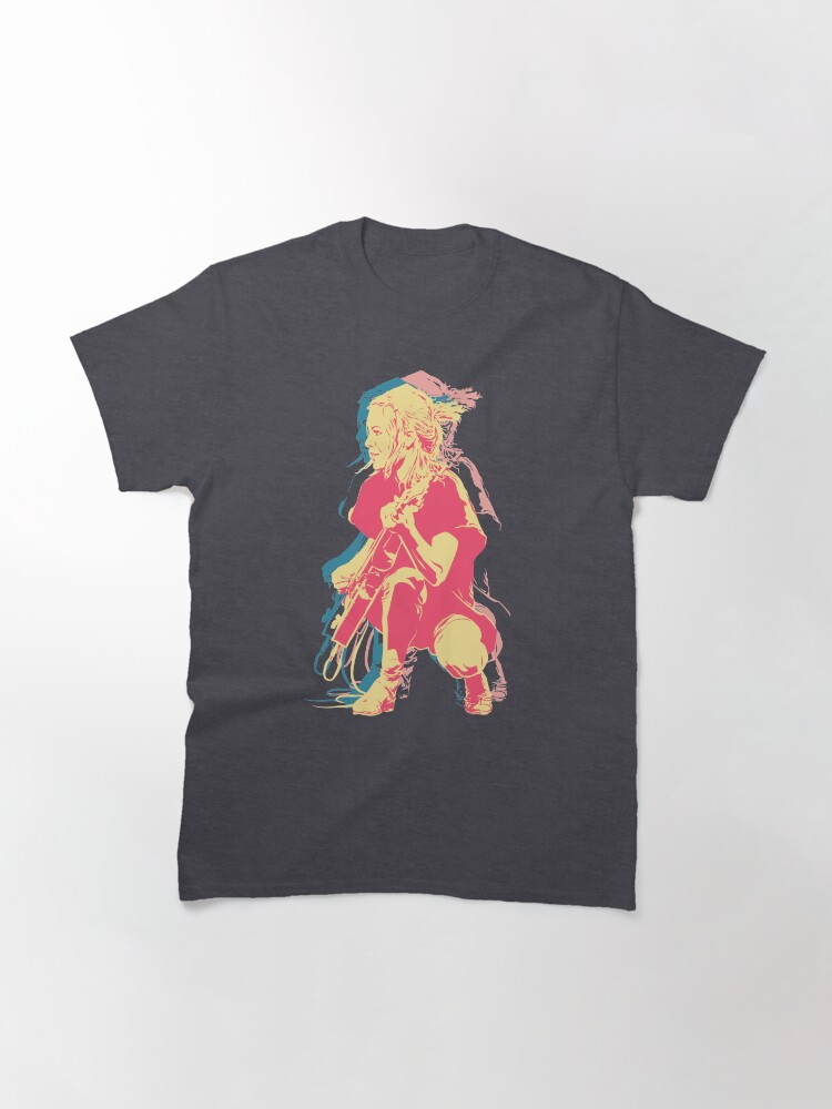 "Tina Weymouth (Talking Heads, Tom Tom Club)" Tshirt by scottogara