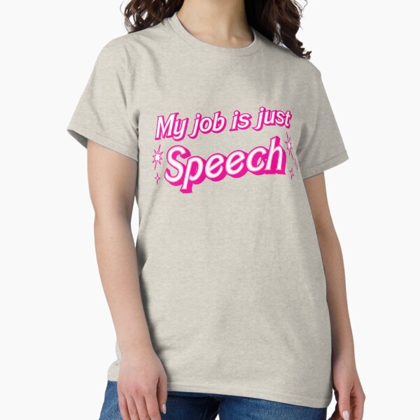 Item preview, My job is just ... speech designed and sold by RotoNation.