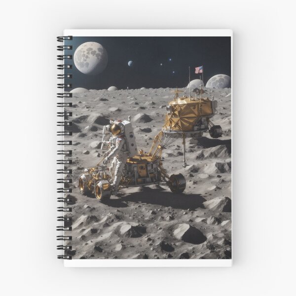 Item preview, Moon landing designed and sold by AiStoryTeller.