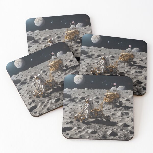 Item preview, Moon landing designed and sold by AiStoryTeller.