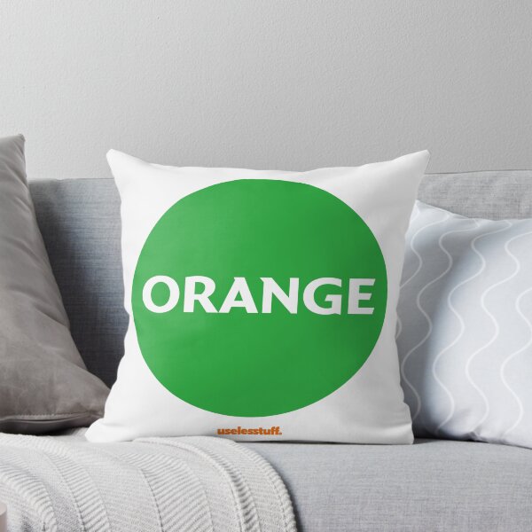 Item preview, 16235-02-ALL – Strange Colours – Orange designed and sold by Uselesstuff.