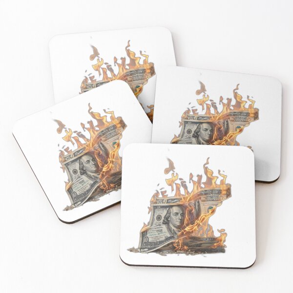Item preview, Burn the money! designed and sold by AiStoryTeller.