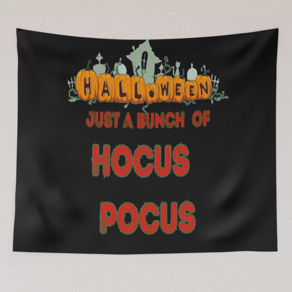 Item preview, Halloween just Hocus Pocus 5,  Halloween Lettering Spooky Halloween kawaii fun design, Vintage Halloween, Kawaii Carved Pumpkin Vibes,Witches Brew And All Things Halloween designed and sold by Adri Barnard.
