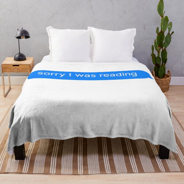 Item preview, Sorry I Was Reading, text bubble, message designed and sold by IHRArt.